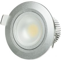 Vivida - alys faretti incasso tondo cob led orientabile grigio 3000K (Luce Calda) 5W