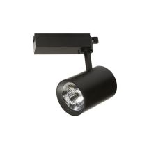 Vivida - Henry Faretto Monofase A Led 20w Installabile Su Binario, Nero