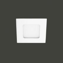 Vivida - winter pannello incasso led grigio 75mm 3000K (Luce Calda) 3W