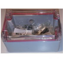 Abtech - ZP5 Caja industrial con pc - cubierta transparente - 120x80x55mm