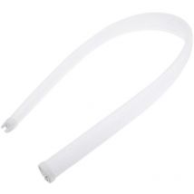 Pro Expandable Sleeve White w. Zipper 20mm 2.8m, W128407150 (w. Zipper 20mm 2.8m) - Vivolink