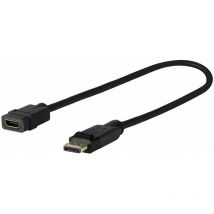 Vivolink - prodpadaphdmi adaptador de cable de vídeo 0,2 m DisplayPort hdmi Negro