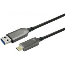Vivolink - usb-a to usb-c m/m Optic Fiber Cable 25m, W128330088 (Fiber Cable 25m) (PROUSBCAMMOP25)