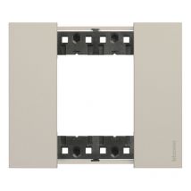 Plaque de finition Living Now Collection Les Sables 2 modules finition Sable (BTKA4802KM)