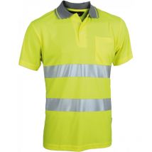 Triuso Vizwell Warnschutz-Poloshirt VWP1A Gr. 2XL gelb