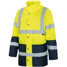 Warnschutz Regenjacke atmungsaktiv VW61 Gr. s gelb - Vizwell