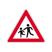 VKZ.136-20 Triangolo 900mm Bambini (a sinistra) Etichetta di qualità Ral Film RA1