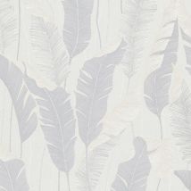 Erismann - Strukturtapete 10344-31 Vliestapete Blumen Floral 0.53 x 10.05 m 4Earth Melissa Grau