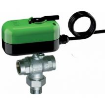 FAR - Válvula de bola desviadora de zona de 3 vía ataques hembra 3005 3/4' - 230V