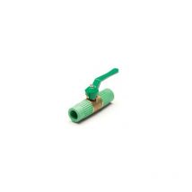 Válvula esfera PPR con cierre de latón - AQUATHERM Diámetro: Ø40 mm
