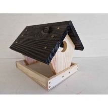 Vogelhaus Leon aus Holz natur