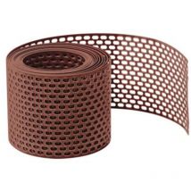 Vogelschutzgitter, Lüftungsband, pvc - Rot, 1 Rolle á 5m 100mm