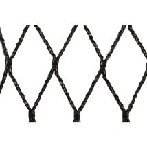 Vogelschutznetz - Netz mit 35 mm Maschenweite Schwarz 5 m x 10 m