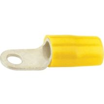 Vogt Verbindungstechnik 3661A Cosse à oeillet Section max.=6 mm² Ø du trou=6.5 mm partiellement isolé jaune 1 pc(s) D24958