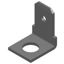 3858.67 Linguetta piatta terminale Spessore spina: 0.8 mm 90 ° 500 pz. - Vogt Verbindungstechnik
