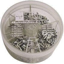 625388 Aderendhülsen-Sortiment 0.5 mm², 0.75 mm², 1 mm², 1.5 mm², 2.5 mm² Un - Vogt Verbindungstechnik