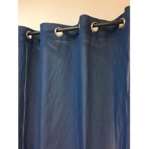 Voilage bleu marine chic et élégant - 145x240cm - Bleu marine