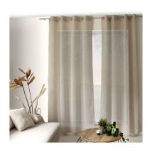 Voilage effet lin 140x240cm 'Elena' - 140x240cm - Lin