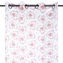Voilage Esprit de Montagne Romantique Rouge 135x260 cm
