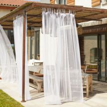 Voilage moustiquaire Blanc 140x280 cm