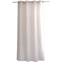 Voilage à oeillets 140 x 240 cm lutheo coloris blanc