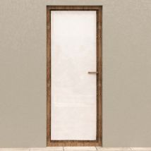 Voilage porte fenêtre 70x200 cm CELIA blanc, par Soleil d'Ocre
