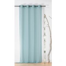 Voilage seaqual recyclé - 135x260cm - Vert d'eau
