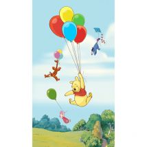 Voilage taille l Winnie l'ourson s'envole en ballons de Disney 140CM x 245CM