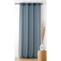 Voilage 140x240cm 'Boucline' - 140x240cm - Bleu