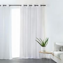 Voilage tamisant Tamise Blanc 140x240 cm