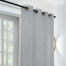 Voilage tamisant Tamise Bleu 140x240 cm