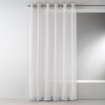 Voilage en étamine tissée grande largeur Blanc 300x260 cm