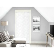 Luc Brise bise, Polyester, Blanc, par Soleil d'ocre - 70 x 200 cm - Blanc