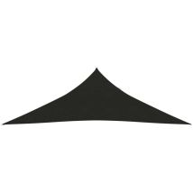 Voile D'Ombrage Voile De Parasol - 160 G/m² Noir 2,5x2,5x3,5 M Pehd Bv623193 - Bonnevie