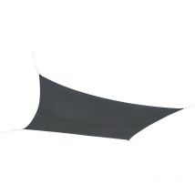 Fornord - Voile d'ombrage 4x3 m anthracite