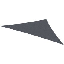 Gard&rock - Voile D'Ombrage Austral Triangle Graphite 3,6 X 3,6 X 3,6 M