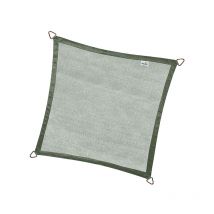 Nesling - Voile d'ombrage carrée 360 x 360 cm coloris vert olive vert olive