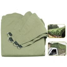Voile d'ombrage Couverture de camion de bateau antipoussière imperméable extérieure de toile résistante de bache de 290CM