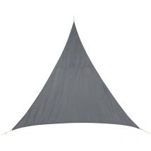 Voile d'ombrage Curaçao 3x3x3 m gris