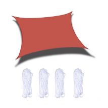 Voile d'ombrage extérieur Oxford tissu imperméable triangle ombre anti-ultraviolet ombre auvent 1.82 mètres