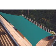 Jardiline - Voile d'ombrage rectangulaire serenity - 3,00 x 2,00 m - Bleu Canard