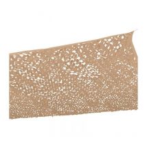 Cyslmuk - Voile d'ombrage rectangulaire design ombrière camouflage 4x4 m sable