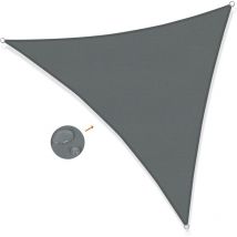 Jn.songs - Voile d'Ombrage Triangulaire Toile Ombrage pes Résistant à l'Eau Protection 95% uv pour Jardin Jardin Patio Balcon Terrasse Extérieures