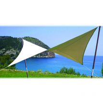Eurostore07 - voile d'ombrage vietri en polyéthylène haute densité 185 gr/mq 5X5MT