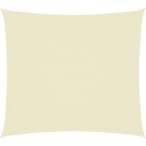 Bonnevie - Voile d'ombrage Voile de parasol - Toile d'ombrage Tissu Oxford rectangulaire 2x3,5 m Crème BV186242