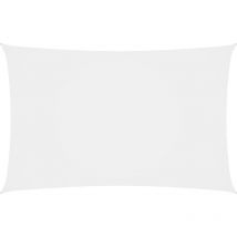 Bonnevie - Voile d'ombrage Voile de parasol - Toile d'ombrage Tissu Oxford rectangulaire 3x6 m Blanc BV769143