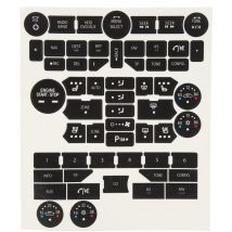 Voiture à intérieur de la voiture Réparation de décalcomanies Set Decclor Secals Stickers Remplacement de la 3e génération Saab