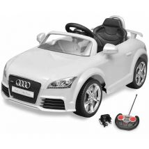Voiture avec télécommande pour enfants Audi tt rs Blanc Vidaxl