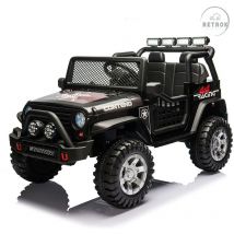 Voiture Électrique pour Enfants - Voiture Électrique pour Enfants 2 Places avec Batterie 12V, Moteur 2x45W, Télécommande 2,4G, 3 Vitesses, Lumières