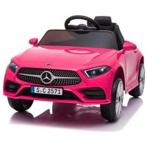 Voiture Enfants LT988 Mercedes CLS350 AMG avec LED, MP3 et Télécommande. Couleur: Rose